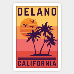 Delano California Sticker